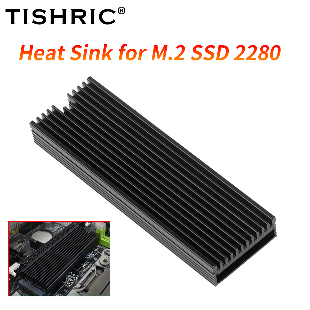 Laptop Accessories Cooling Pad - TISHRIC M.2 SSD Soğutucu 2280 Alüminyum