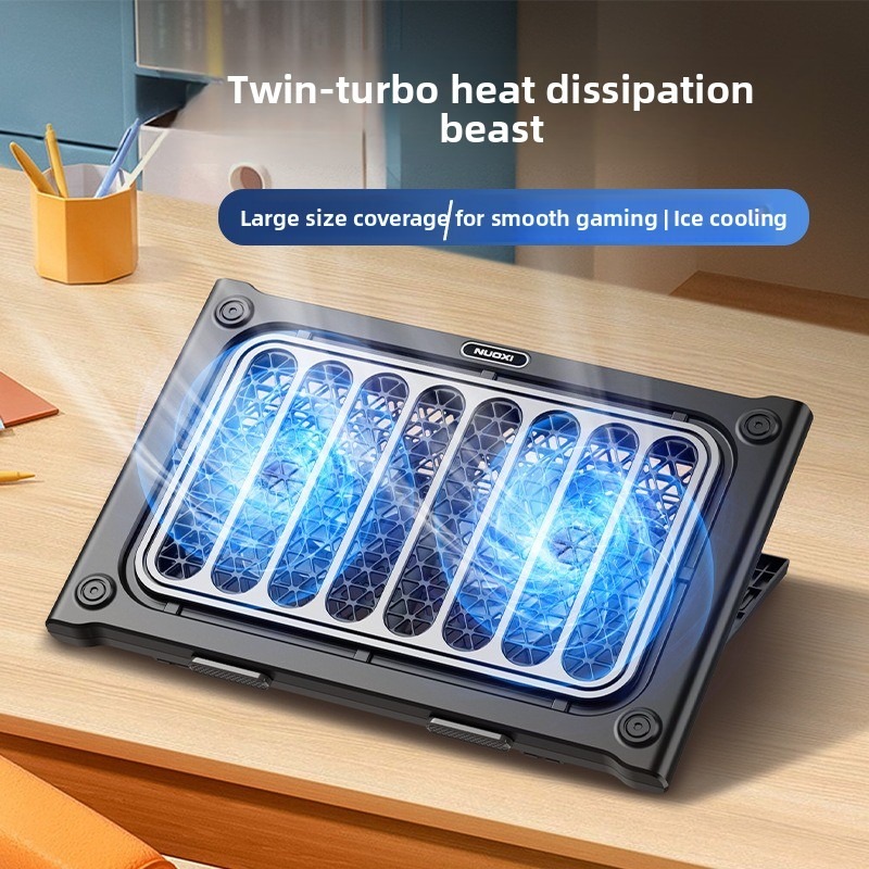 Laptop Accessories Cooling Pad - Dizüstü bilgisayar soğutma pedi, çift turbo