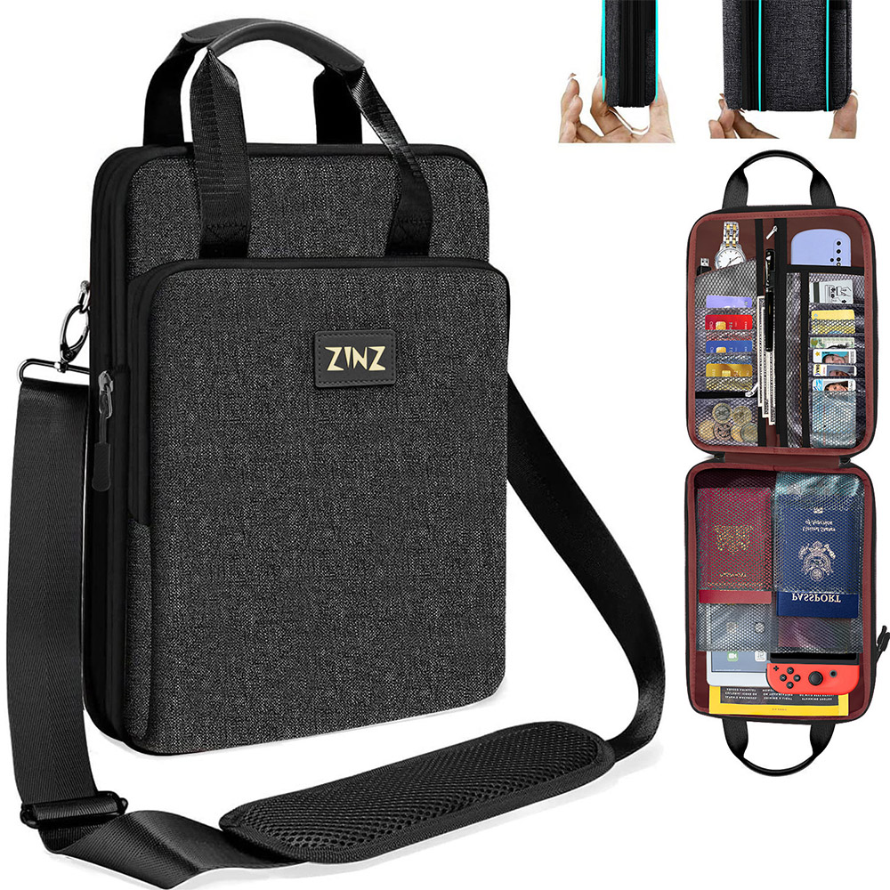 Laptop Accessories Box - Değişken kapasite ve kayış ile 12.9-13