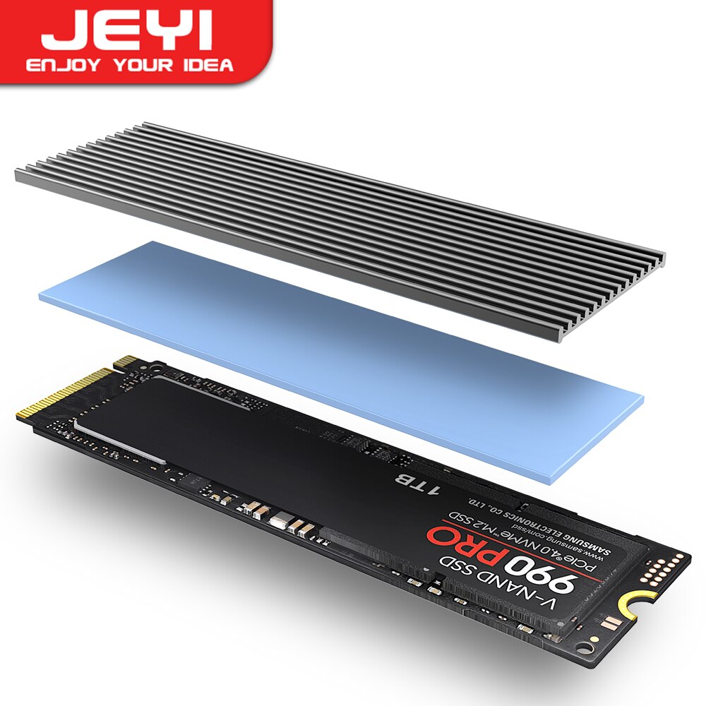 Laptop Accessories Cooling Pad - JEYI M.2 SSD Soğutucu, Alüminyum NVMe