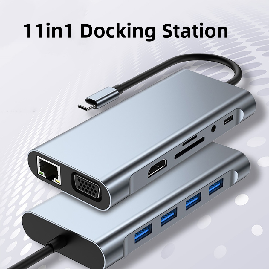 Laptop Accessories Hub - 11'i 1 arada USB C Hub
