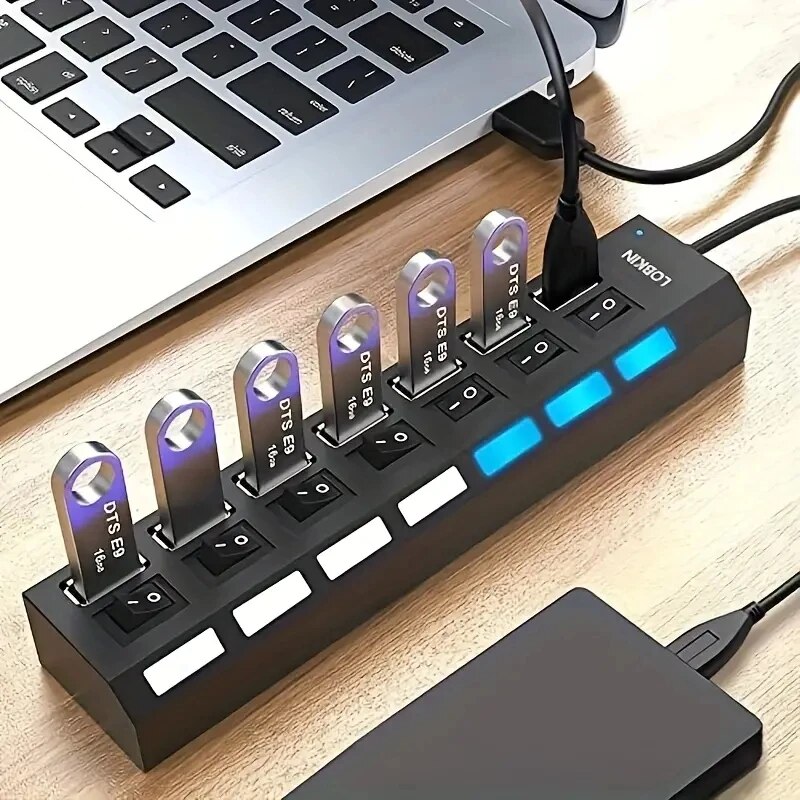 Yüksek Hızlı 4/7 Bağlantı Nokt - Laptop Accessories Hub incelemesi ve fiyatı