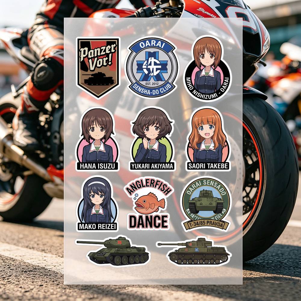 Anime Girls Und Panzer Motosik - Laptop Accessories Kids incelemesi ve fiyatı