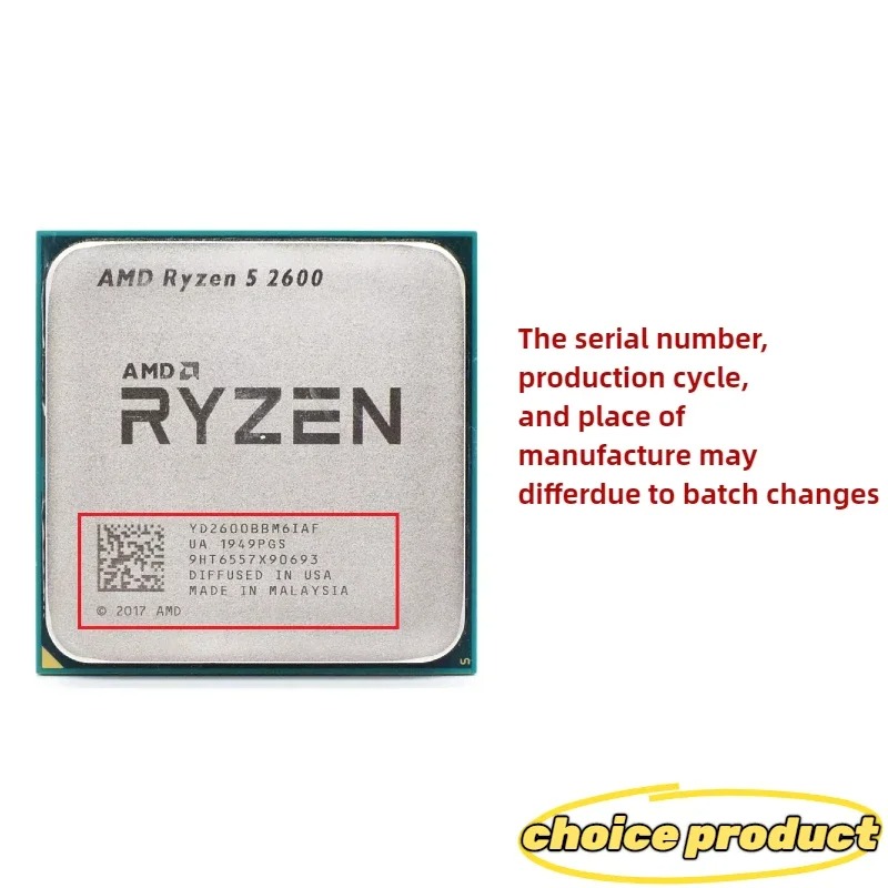 AMD Ryzen 5 R5 2600 3.4GHz 6 Ç - Amd Cpu Ryzen 5 incelemesi ve fiyatı