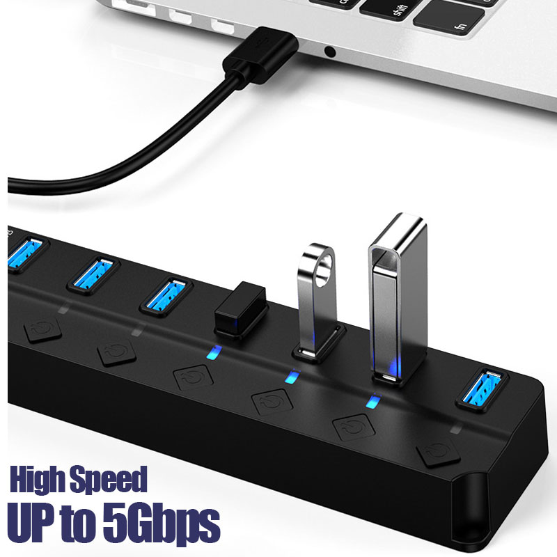 7'si 1 Arada USB 3.0 Hub Çoklu - Laptop Accessories Hub incelemesi ve fiyatı