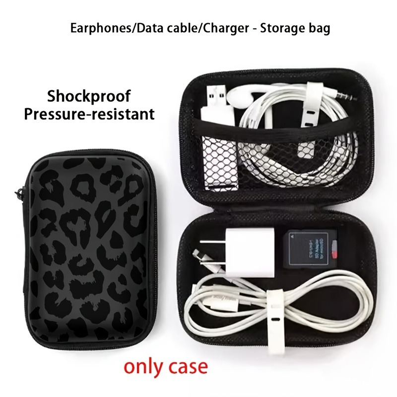 Moda Leopar Baskı Desenli Sakl - Cable Management Bag incelemesi ve fiyatı