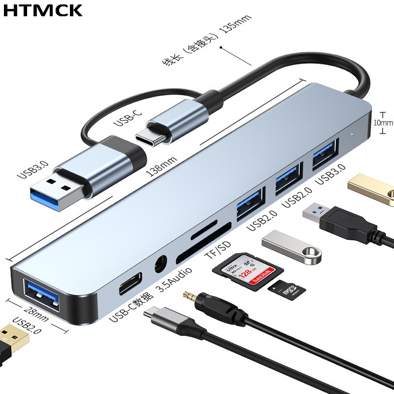 8'i 2'de USB C Hub Çoklu Bağla - Laptop Accessories Hub incelemesi ve fiyatı