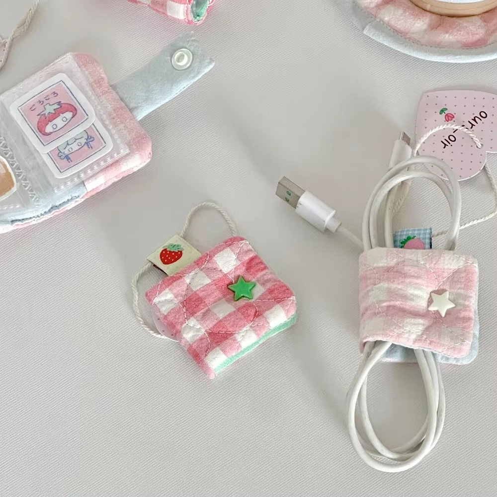 Yıldız Dekorlu Sevimli Ekose P - Cable Management Bag incelemesi ve fiyatı