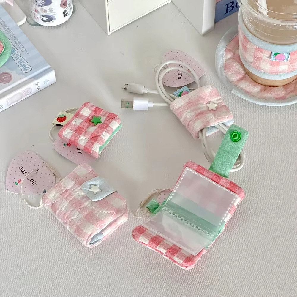 Yıldız Dekorlu Sevimli Ekose P - Cable Management Bag incelemesi ve fiyatı